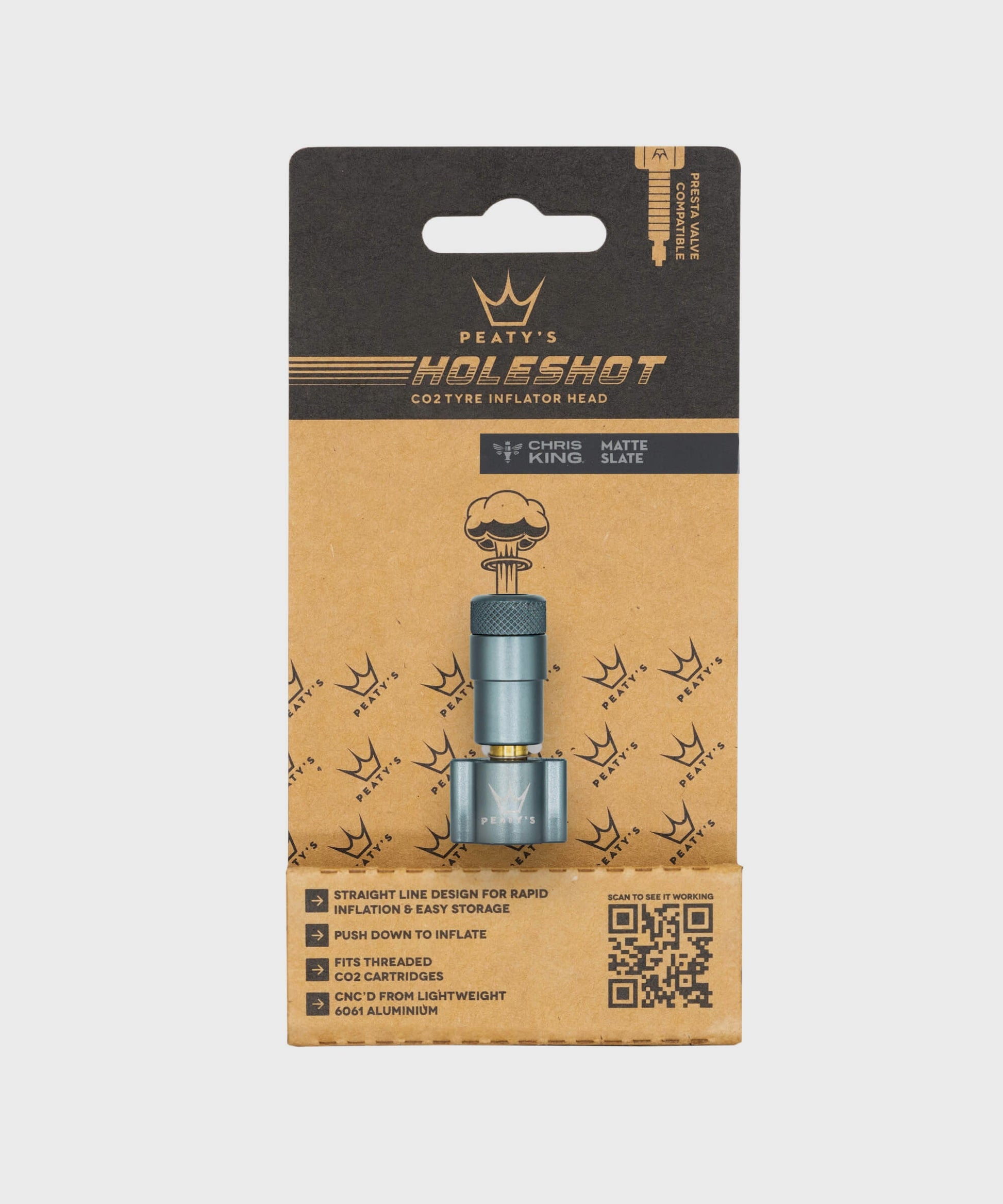 Peaty's Holeshot CO2 Tyre Inflator Head