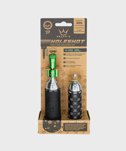 Peaty's Holeshot CO2 Tyre Inflator - MTB (25g)