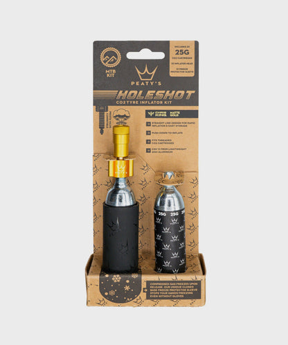Peaty's Holeshot CO2 Tyre Inflator - MTB (25g)