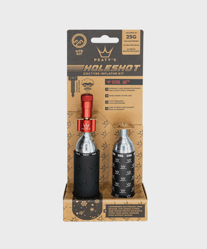 Peaty's Holeshot CO2 Tyre Inflator - MTB (25g)