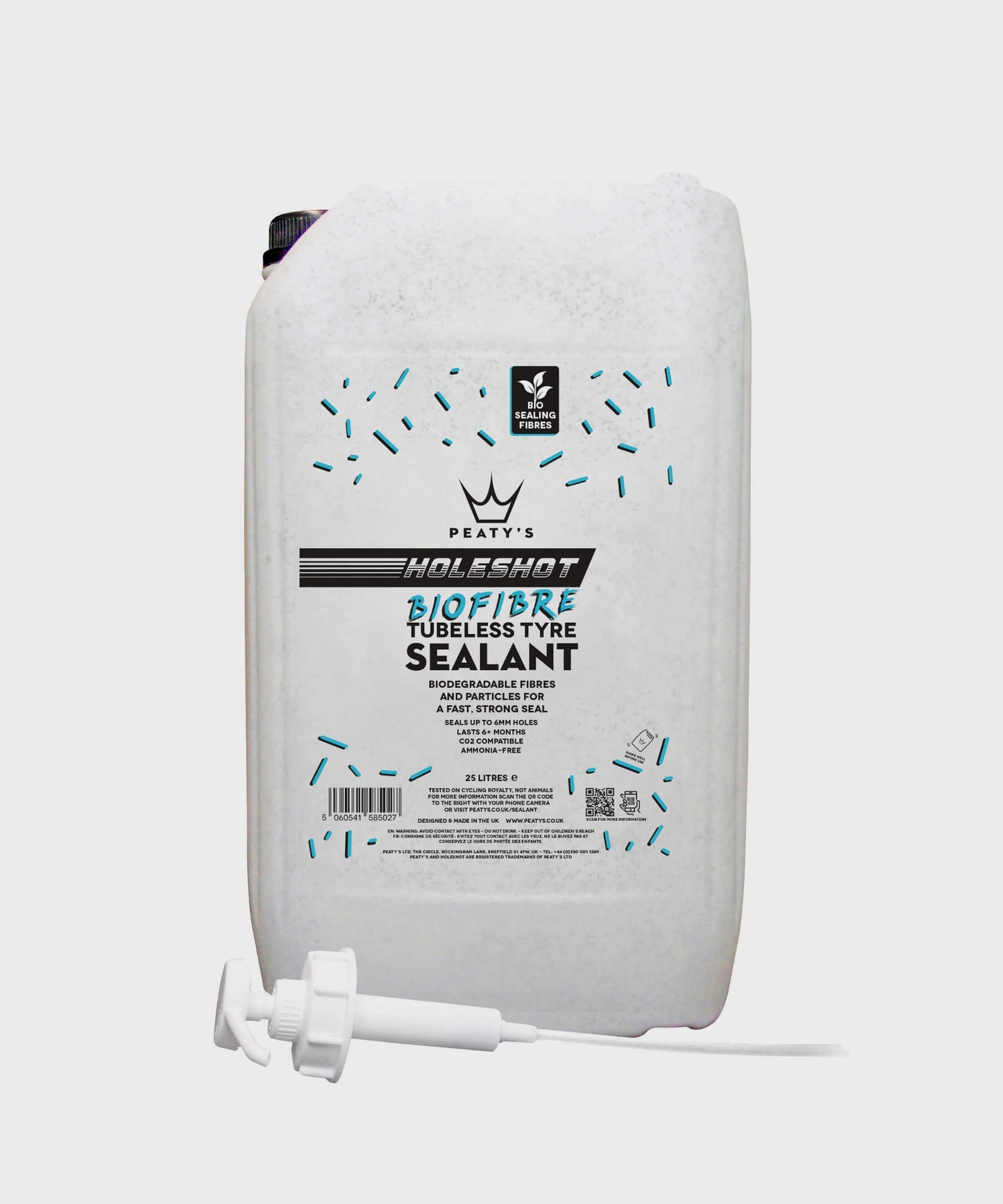 Peaty's Holeshot BioFibre Tubeless Tyre Sealant