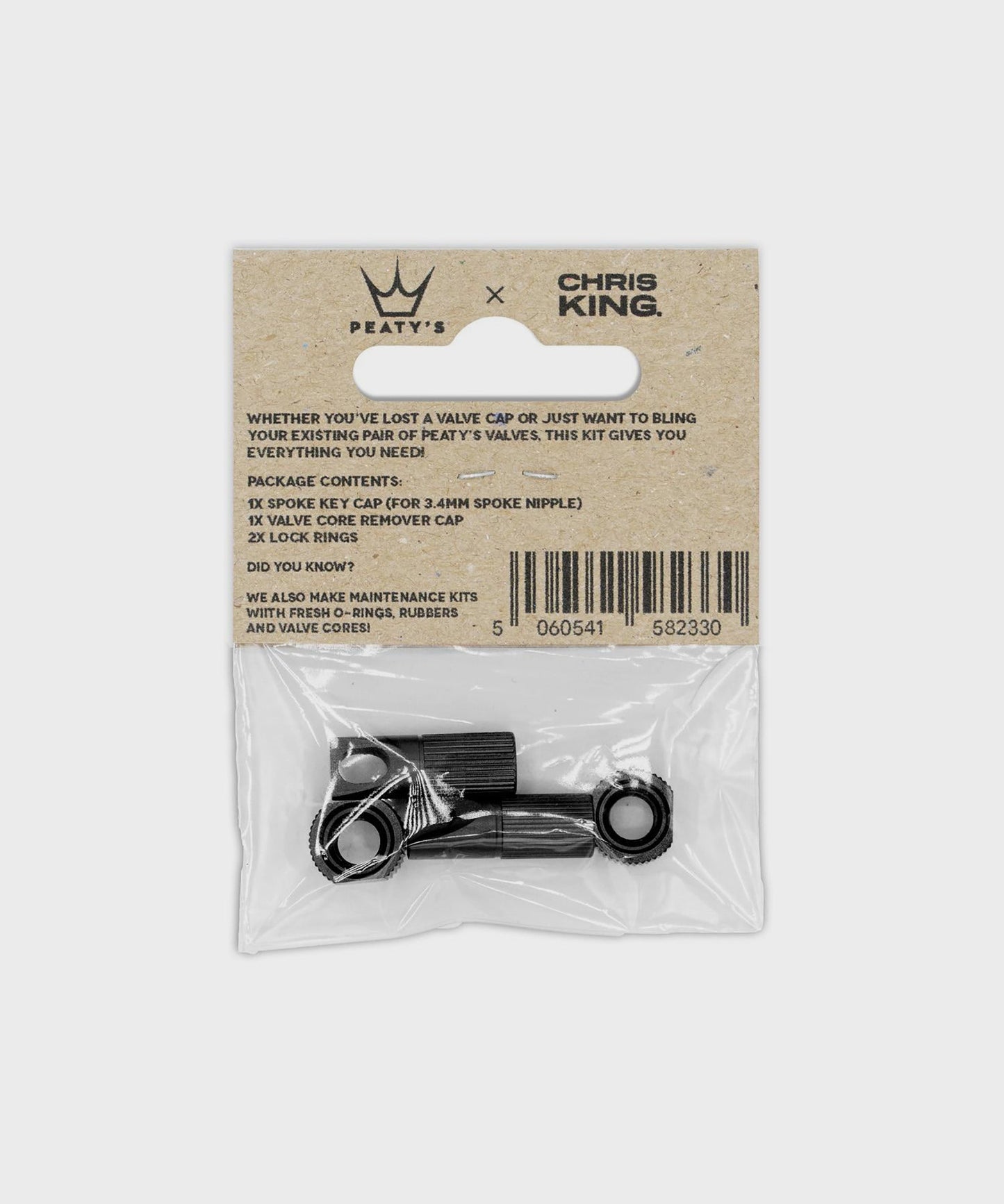 Peaty's x Chris King Tubeless Valve Accessory Kit