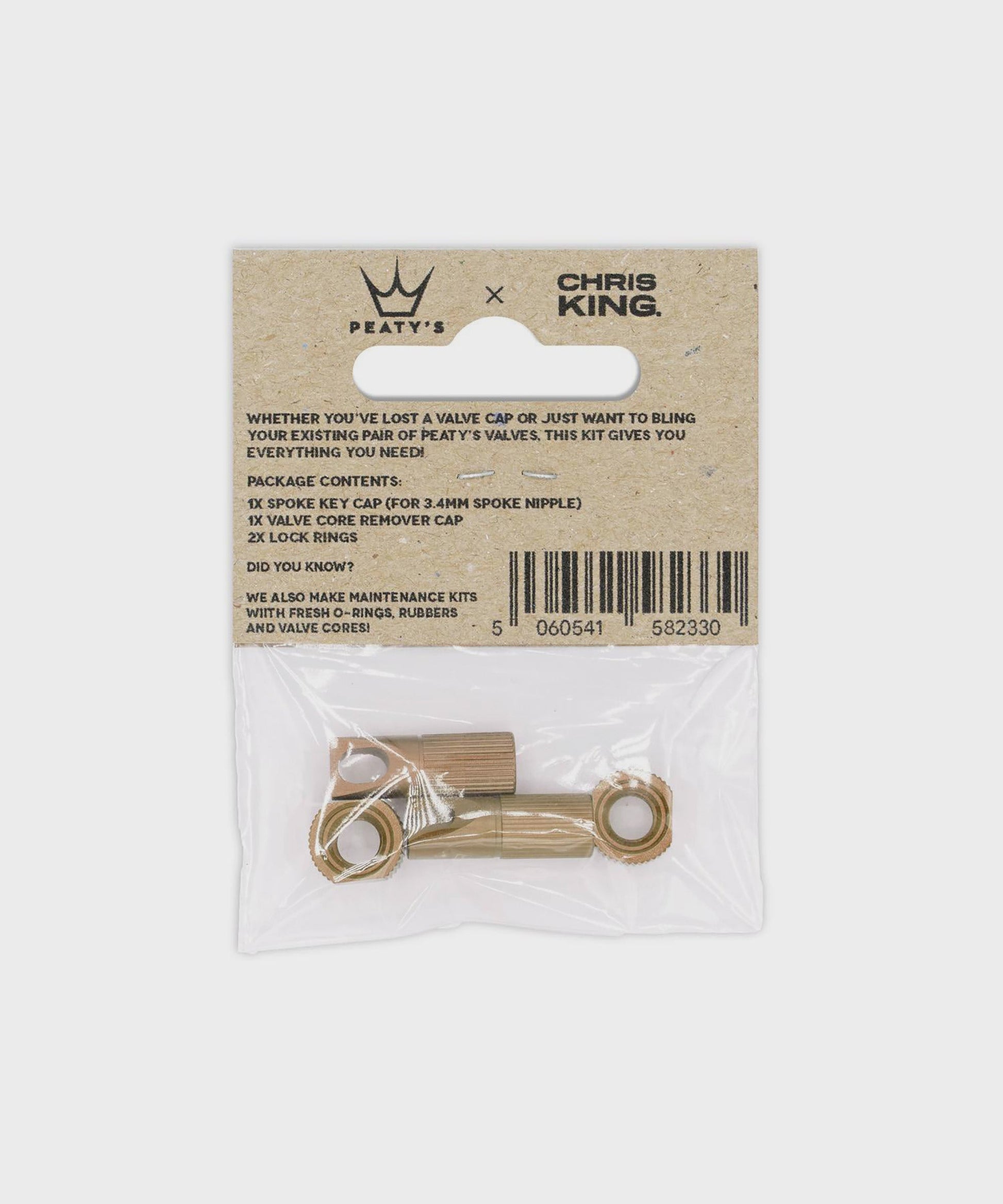 Peaty's x Chris King Tubeless Valve Accessory Kit