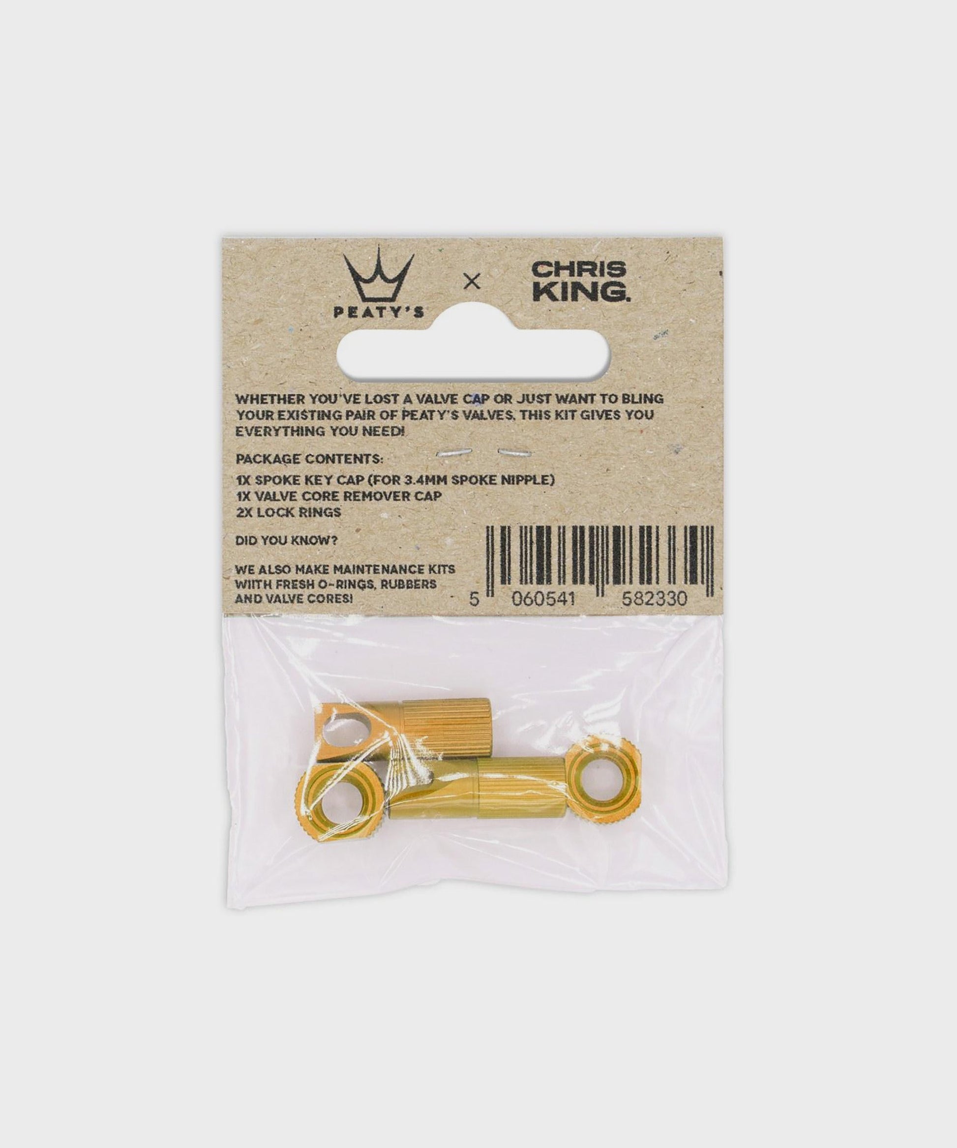 Peaty's x Chris King Tubeless Valve Accessory Kit