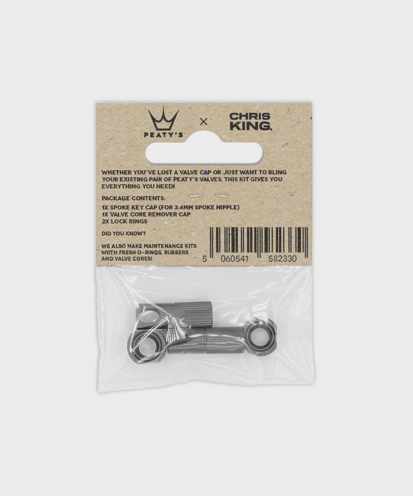 Peaty's x Chris King Tubeless Valve Accessory Kit
