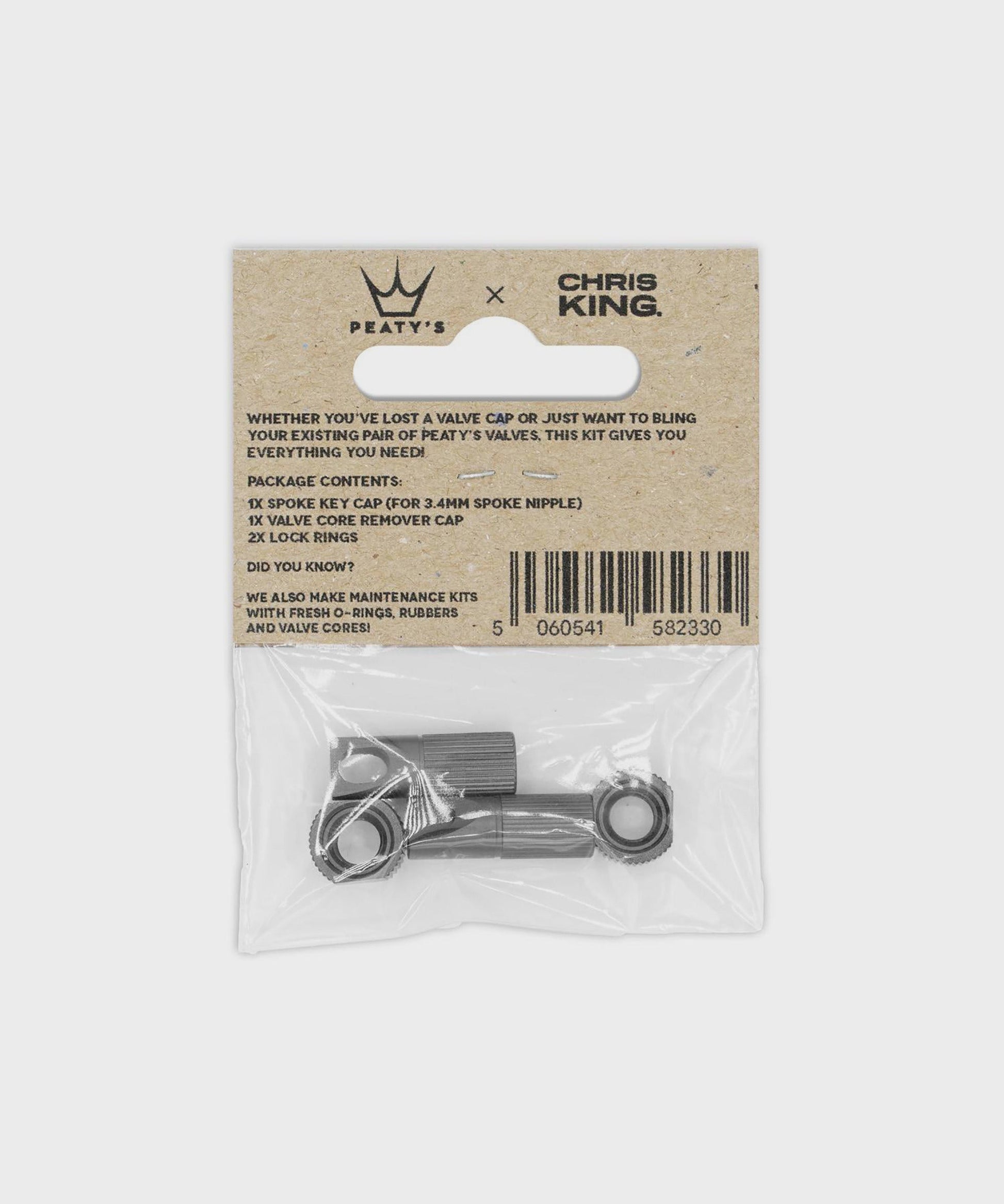 Peaty's x Chris King Tubeless Valve Accessory Kit