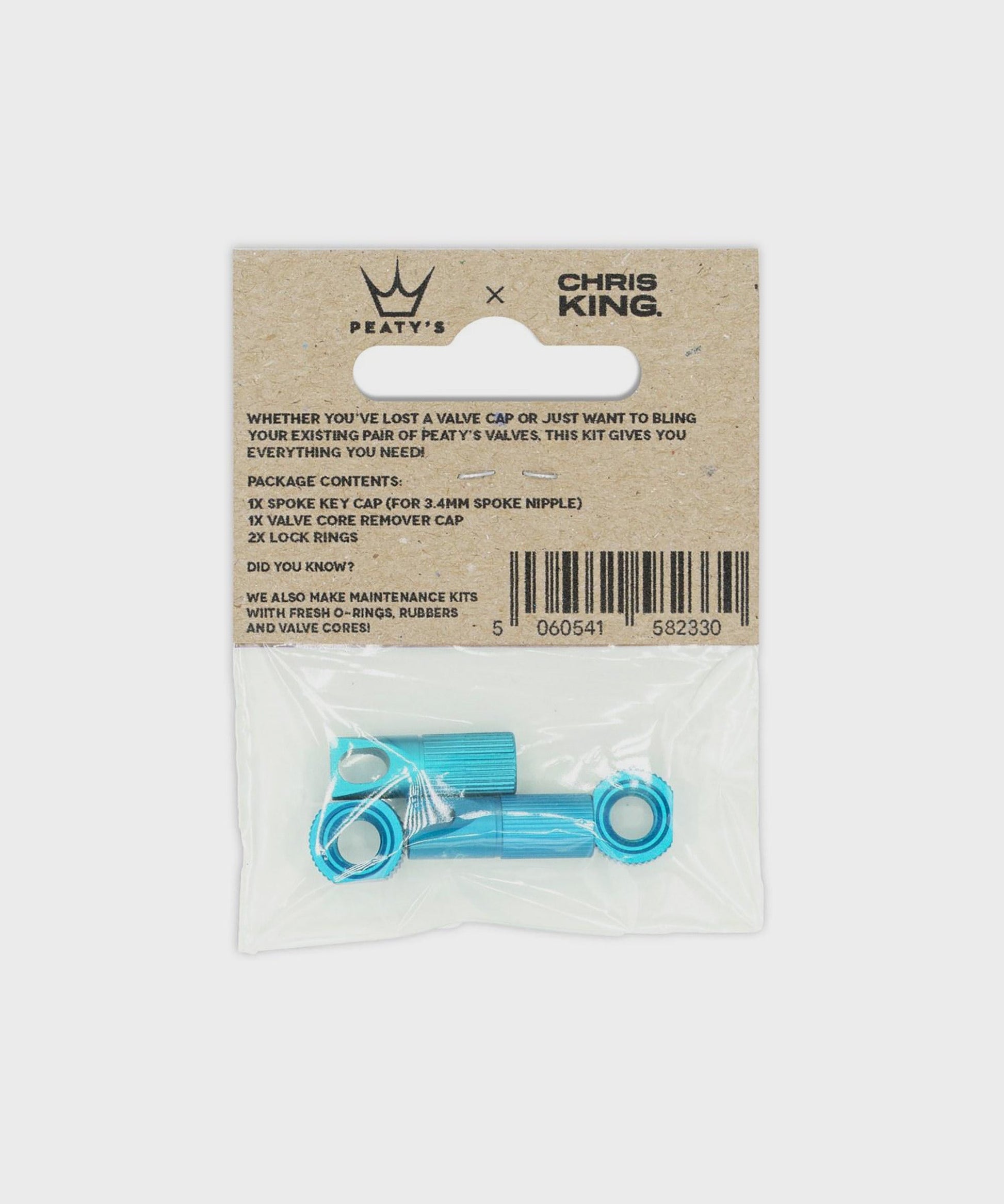 Peaty's x Chris King Tubeless Valve Accessory Kit