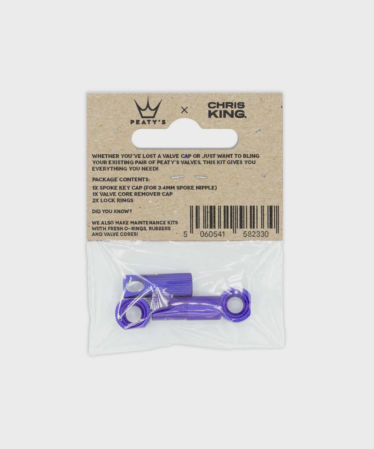 Peaty's x Chris King Tubeless Valve Accessory Kit