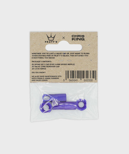 Peaty's x Chris King Tubeless Valve Accessory Kit