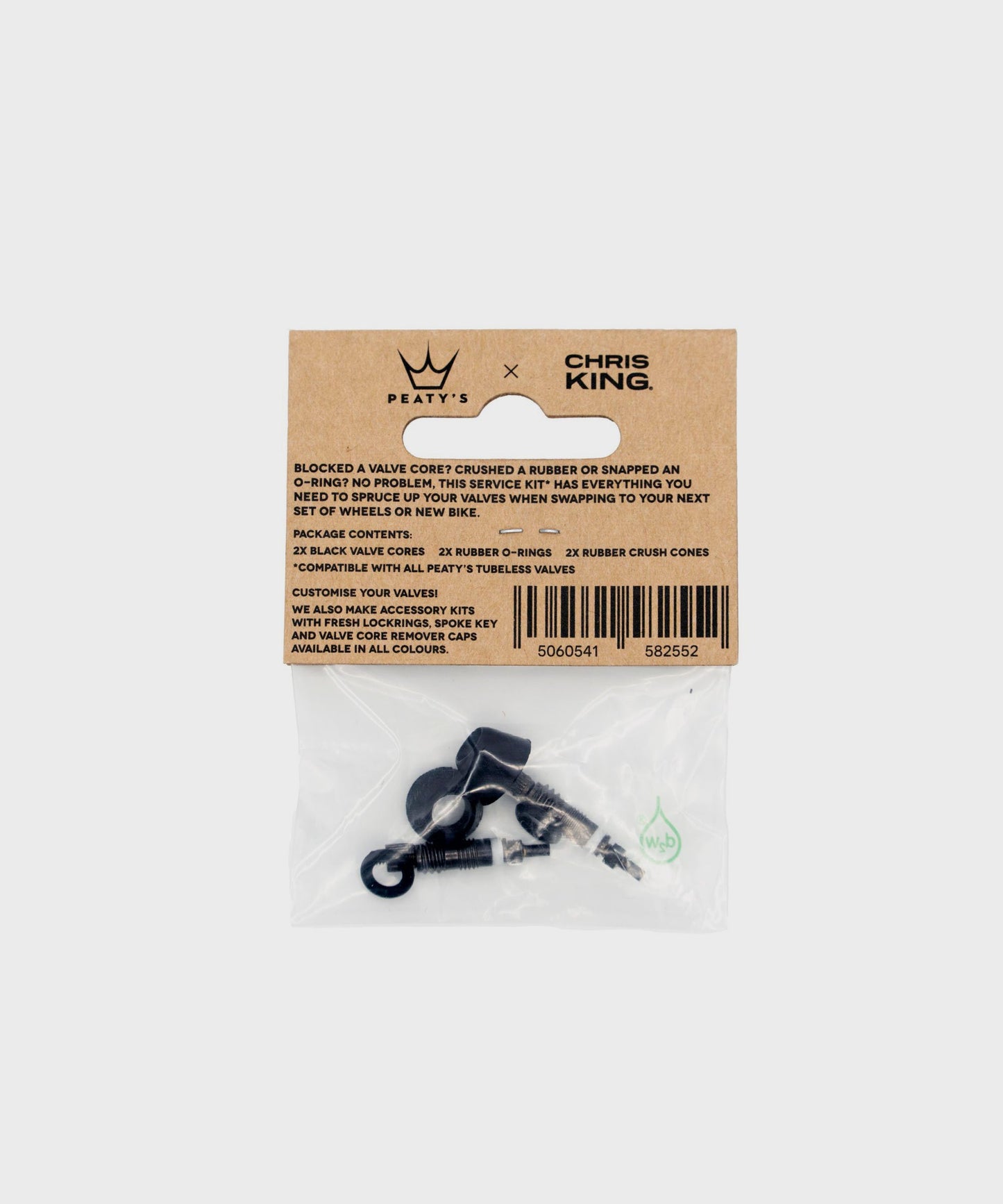 Peaty's x Chris King Tubeless Valve Service Kit