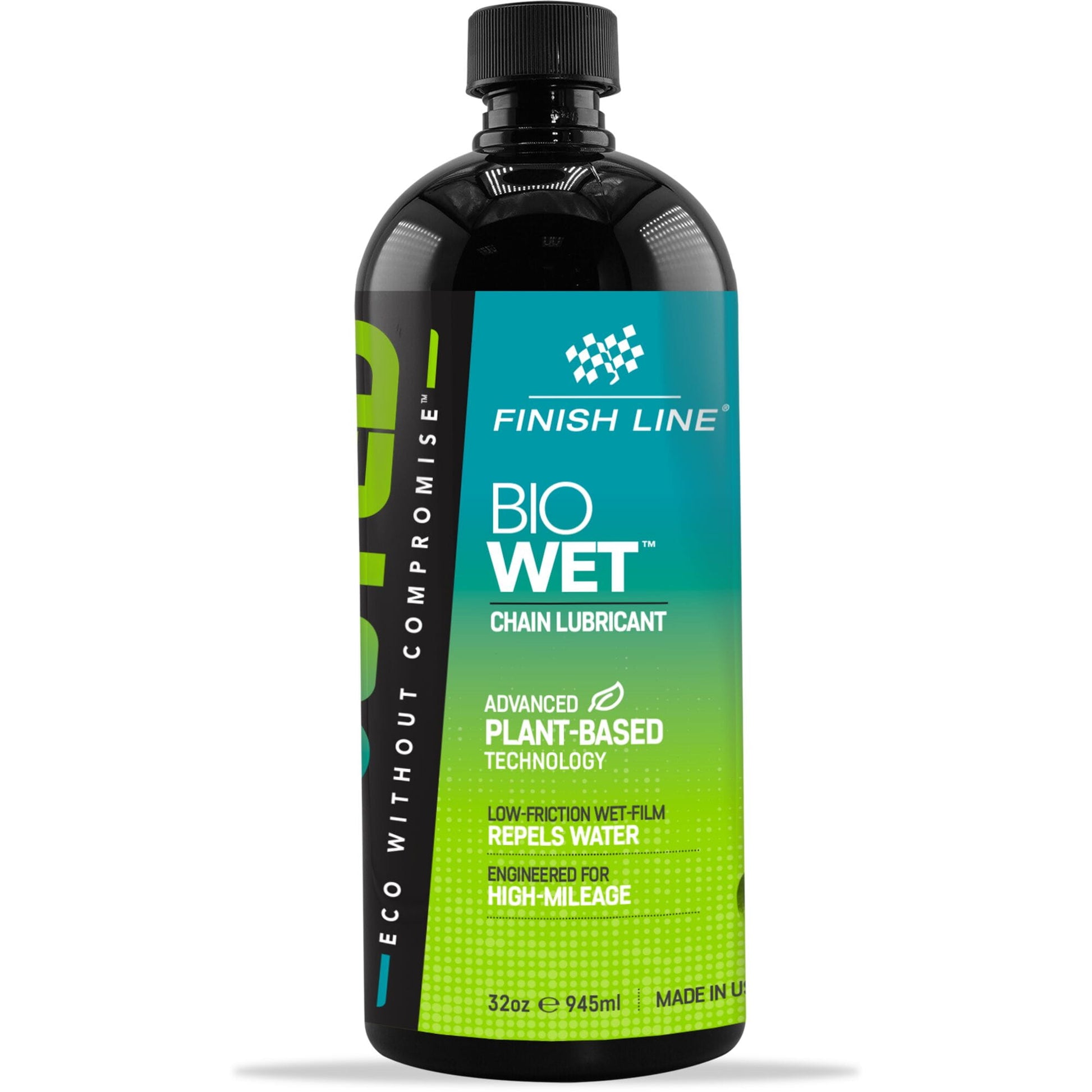 Finish Line BOOSTED™ - Bio Wet Chain Lubricant - Plant-Based - 32oz/946ml - Bottle