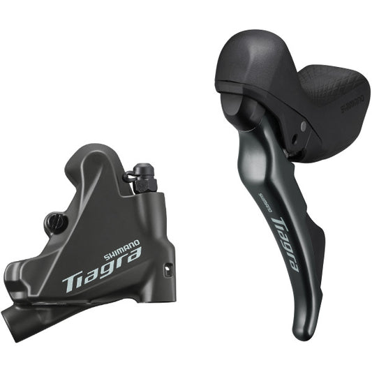 Shimano Tiagra ST-4720 Tiagra std lever STI bled with BR-4770 flat mount calliper