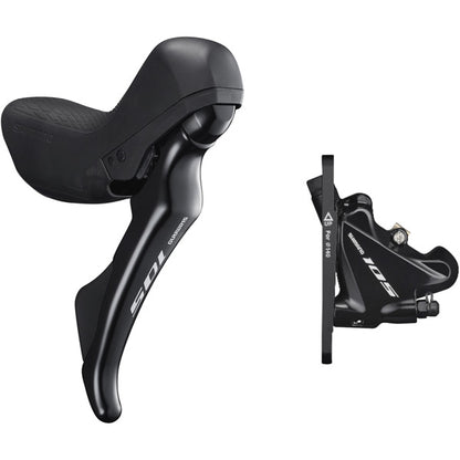 Shimano 105 ST-R7020 105 hydraulic disc STI set, flat mount BR-R7070