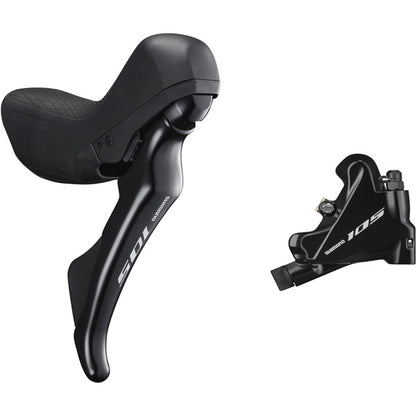 Shimano 105 ST-R7020 105 hydraulic disc STI set, flat mount BR-R7070