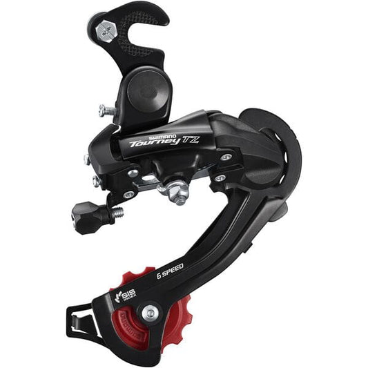 Shimano Tourney / TY RD-TZ500 6-Speed Rear Derailleur With Mounting Bracket