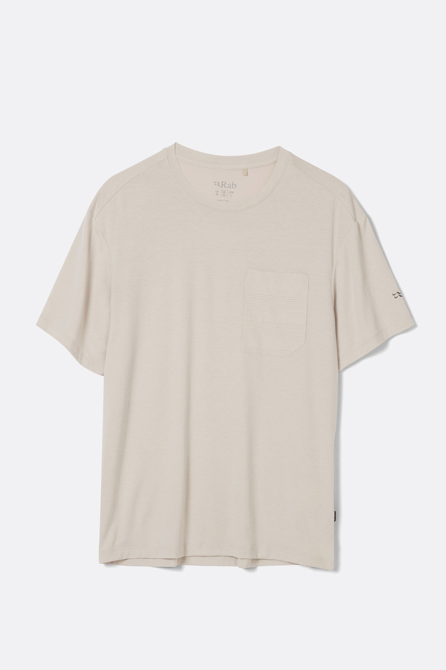 Rivelin Pocket Tee - Pebble