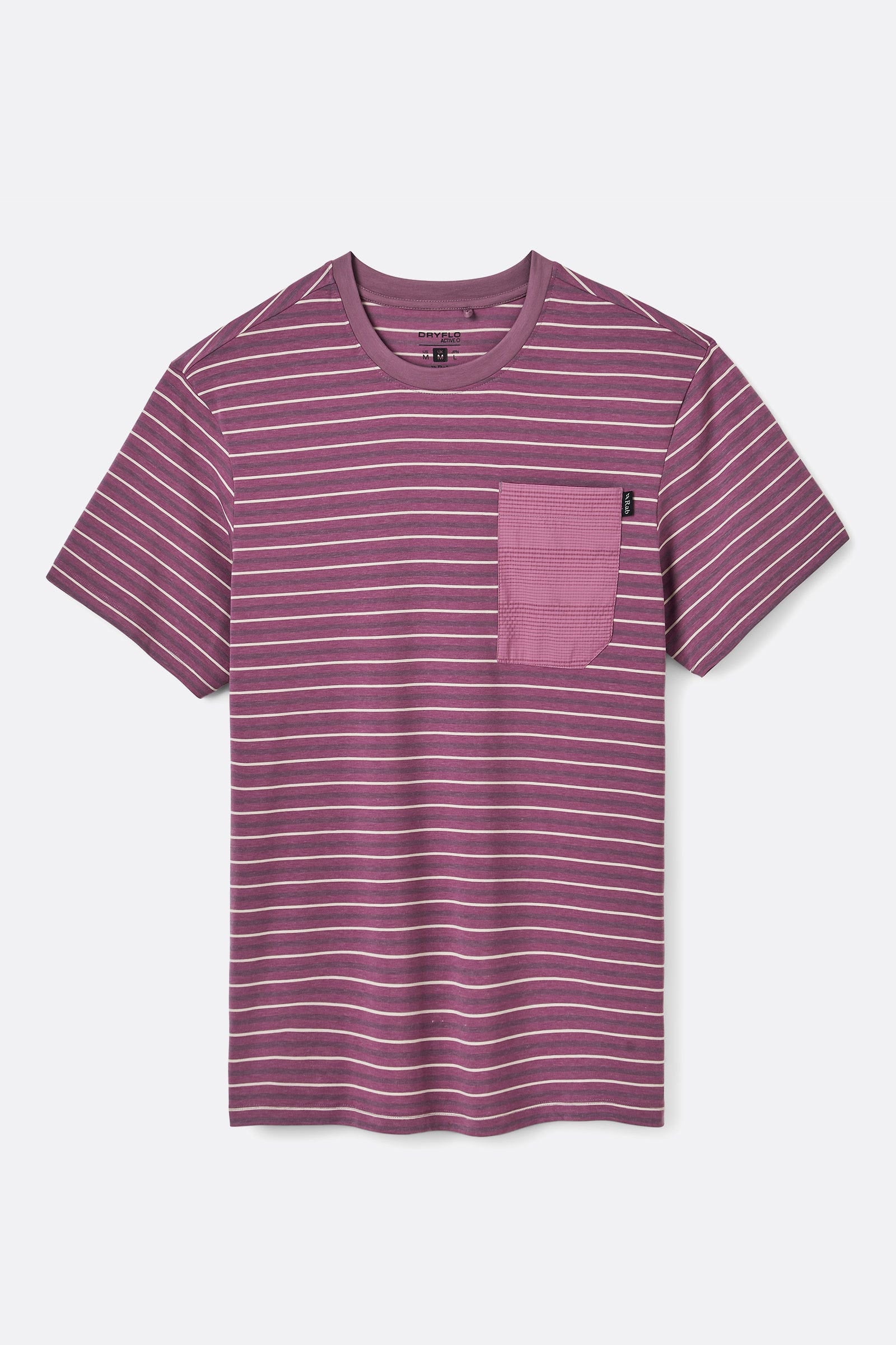 Rivelin Stripe Pocket Tee - Iris Stripe