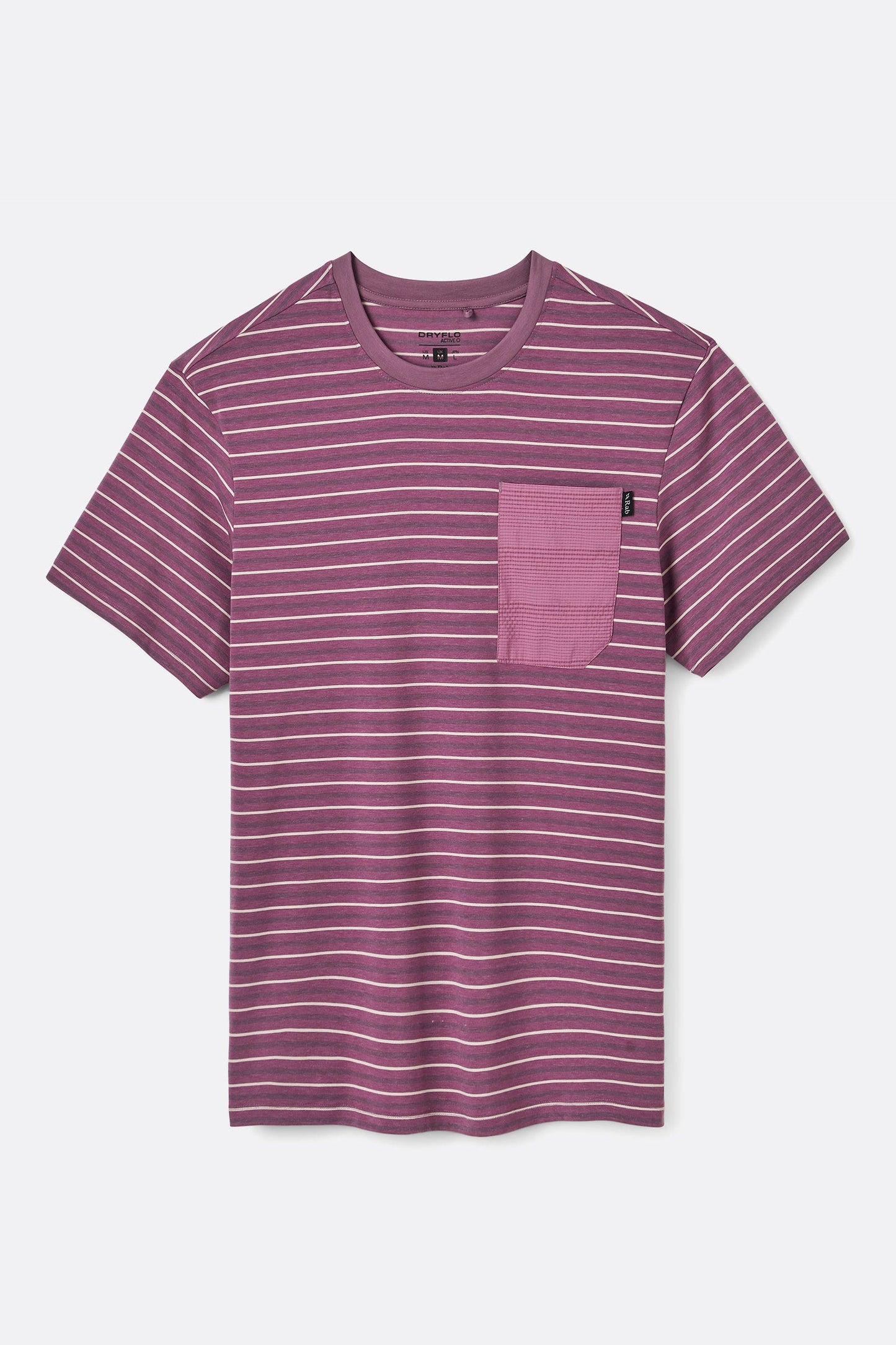 Rivelin Stripe Pocket Tee - Iris Stripe