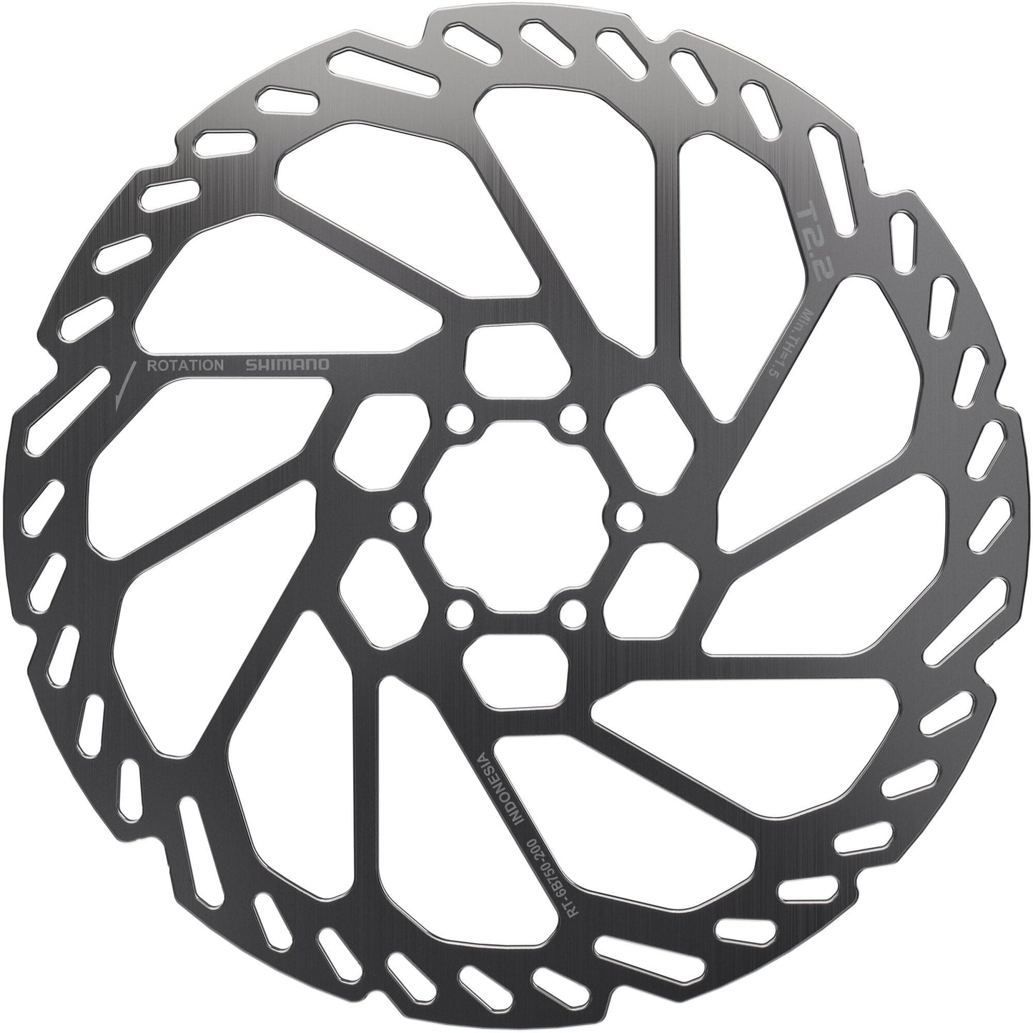 Shimano RT-6B750 rotor 6-bolt, 200 mm, 2.2mm