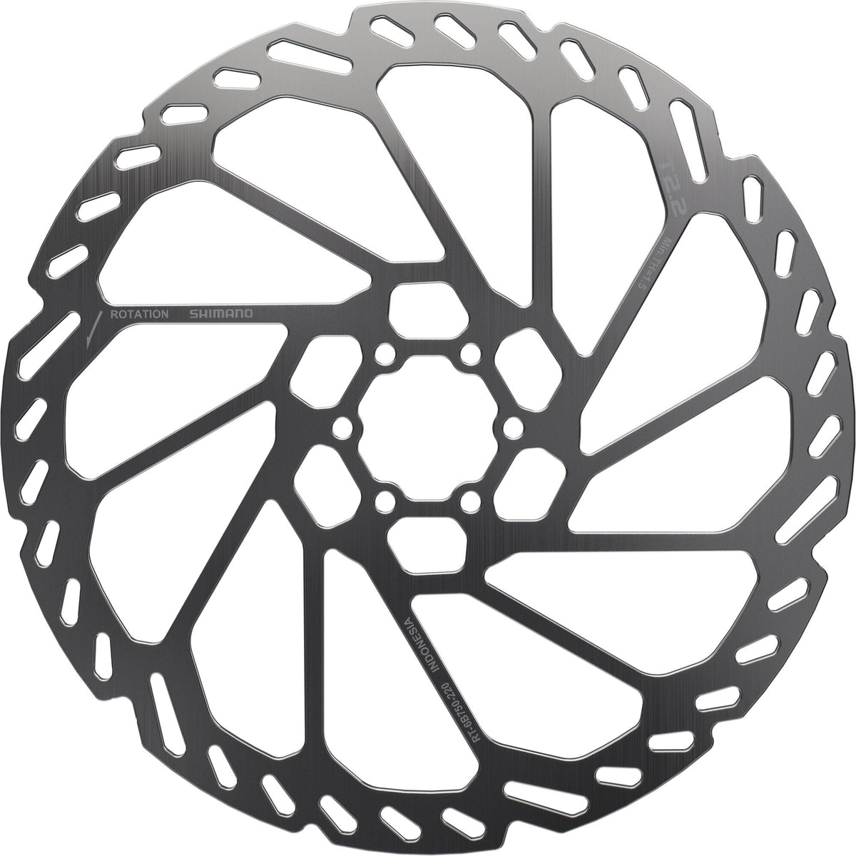 Shimano RT-6B750 rotor 6-bolt, 220 mm, 2.2mm