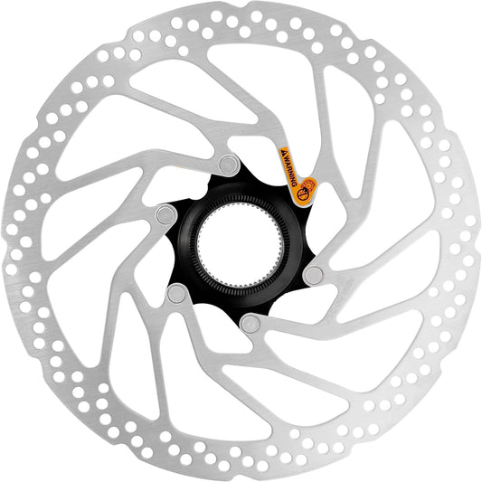 Shimano RT-CL300, rotor Center Lock with internal lock ring, 203 mm