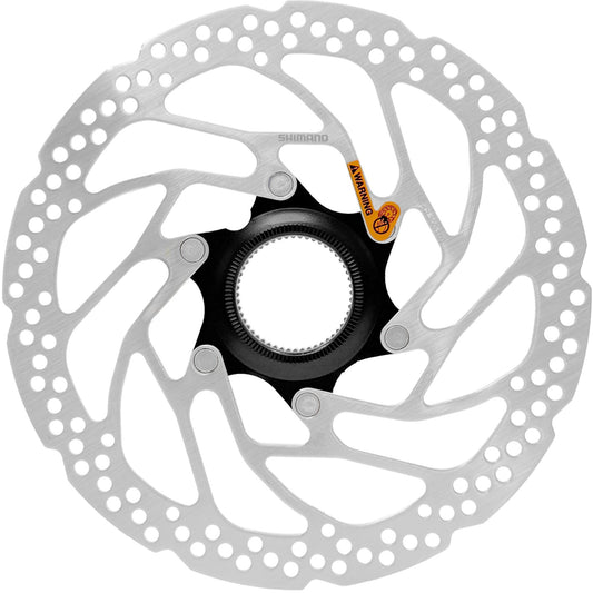 Shimano RT-CL300, rotor Center Lock with internal lock ring, 180 mm