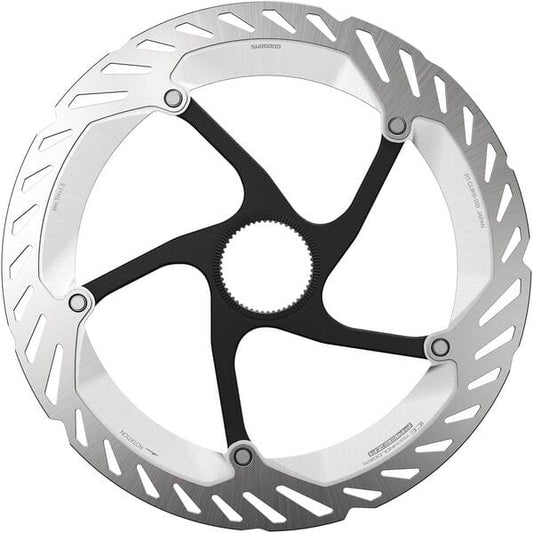 Shimano STEPS RT-CL800 Ice Tech FREEZA rotor with internal magnet lockring, 203 mm