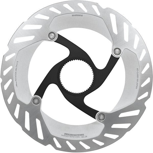 Shimano STEPS RT-CL800 Ice Tech FREEZA rotor with internal magnet lockring, 160 mm