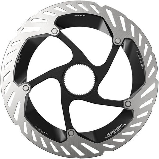 Shimano STEPS RT-CL900 Ice Tech FREEZA rotor with internal magnet lockring, 180 mm