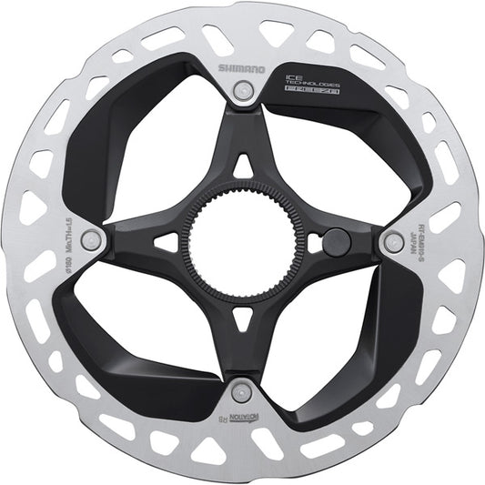 Shimano STEPS RT-EM910 Steps rotor, external lockring, Ice Tech FREEZA, 160 mm