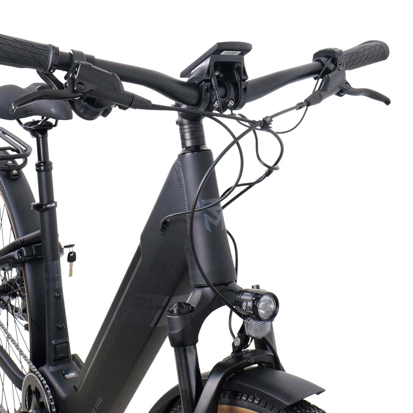 Superior Rock Machine Crossride INT E450 Touring Matte Black E-Bike