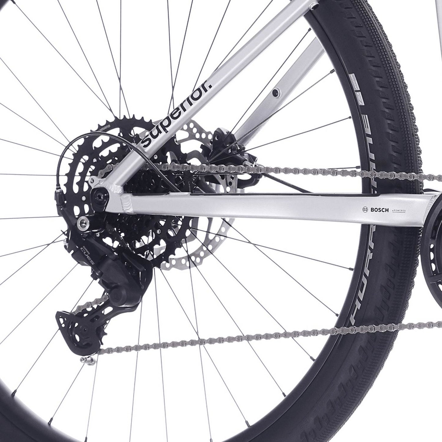 Superior Rock Machine eXC 6.3 Silver MTB E-Bike