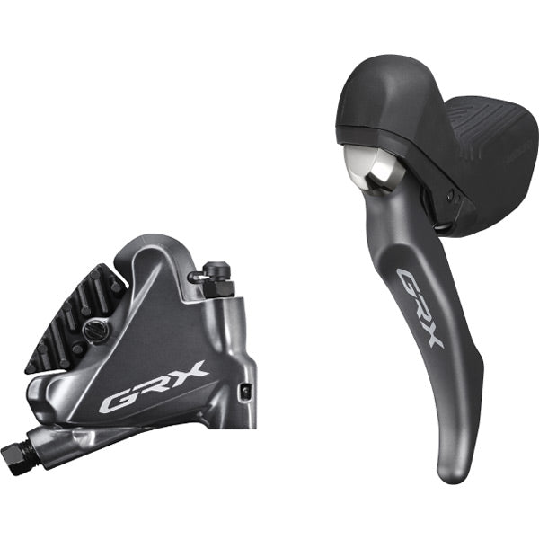 Shimano BL-RX810 GRX hydraulic disc brake lever bled with BR-RX820 calliper, left