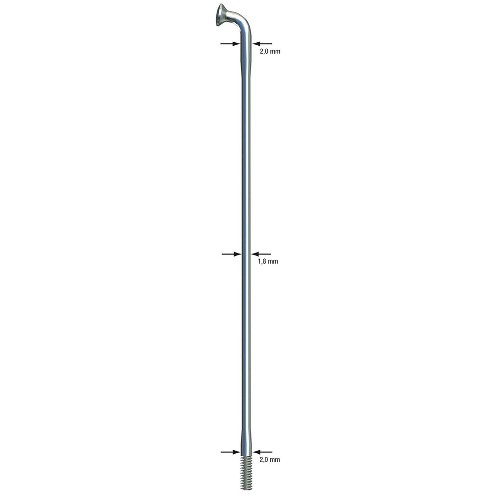 Sapim Race Silver Spokes