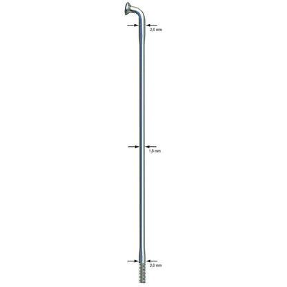 Sapim Race Silver Spokes
