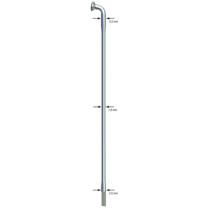 Sapim Race Silver Spokes