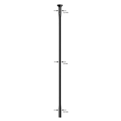 Sapim Race Black Straight Pull Uncut Spokes (500)