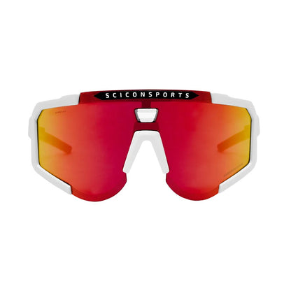 Scicon Sports Aeroscope Multimirror Red/White Sunglasses