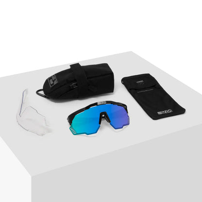 Scicon Sports Aeroshade Kunken Blue/Black Multimirror Sunglasses