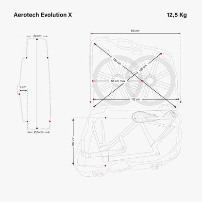 Scicon Sports Aerotech Evolution X TSA Bike Travel Case