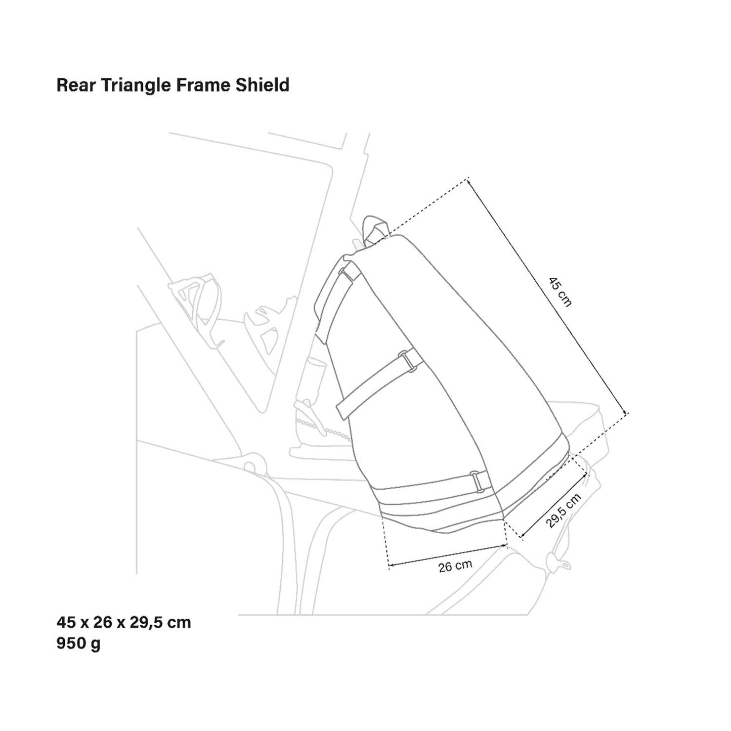 Scicon Sports Rear Frame Protection Cover