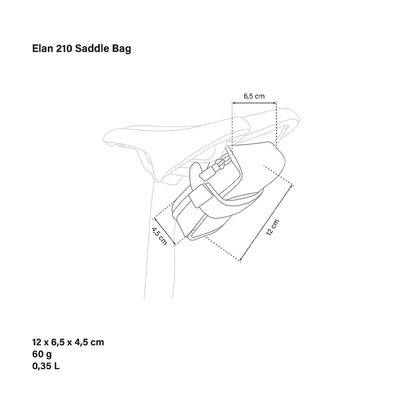 Scicon Sports Elan 210 Saddle Bag