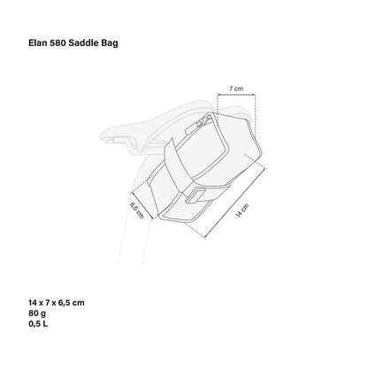 Scicon Sports Elan 580 Saddle Bag