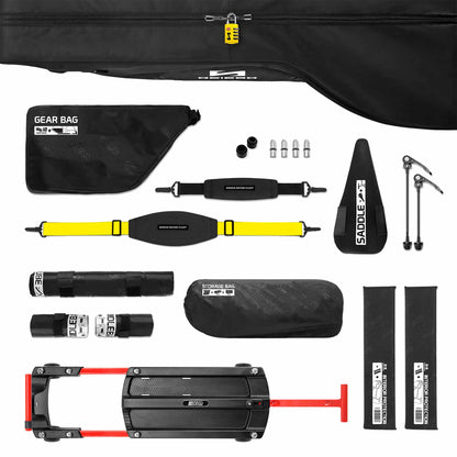 Scicon Sports Aerocomfort 3.0 Maillot Jaune Road Bike Travel Bag