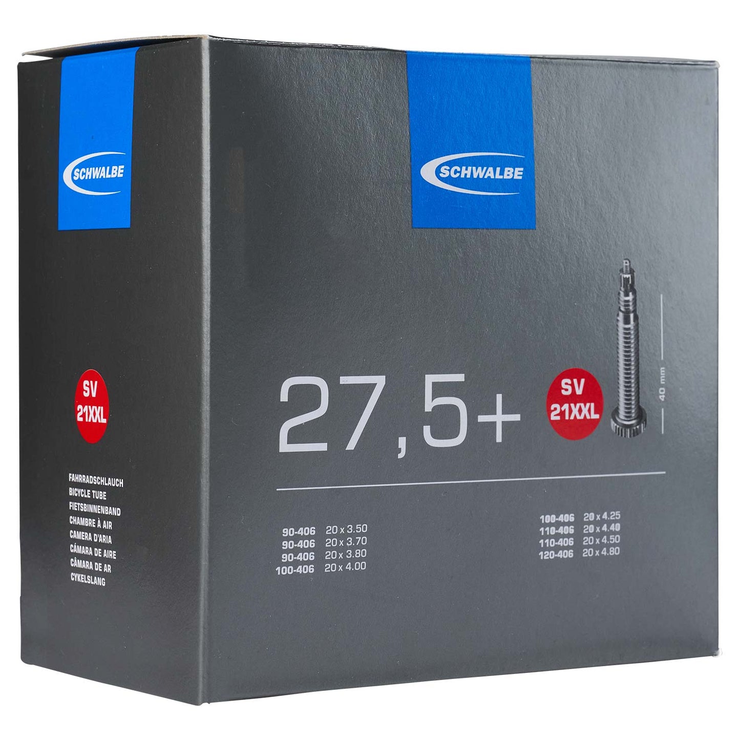 Schwalbe SV21 27.5" Inner Tubes