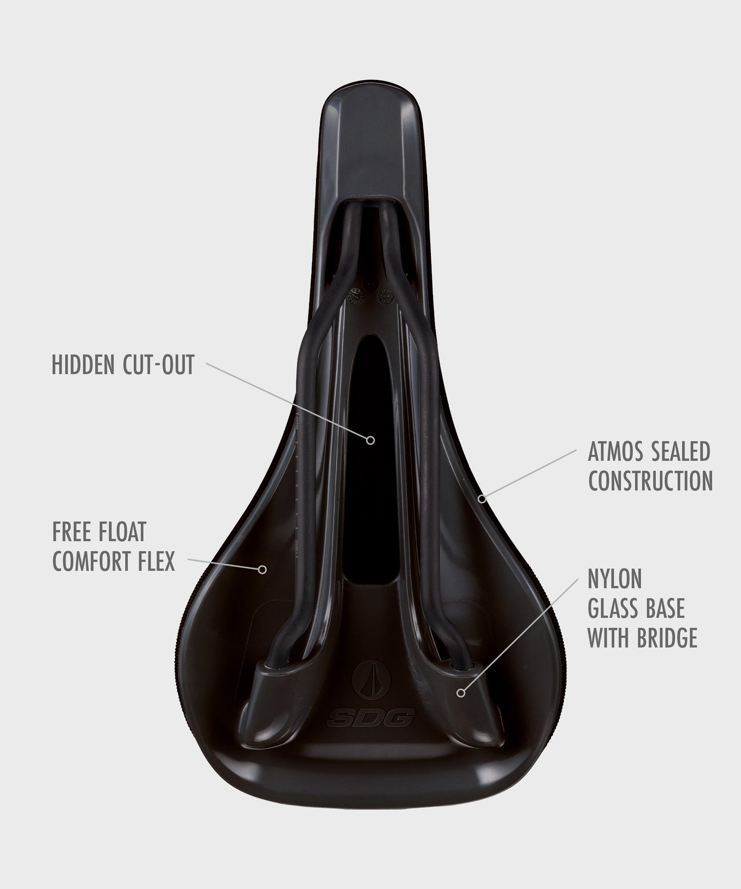 SDG Bel Air V3 Lux-Alloy Saddle Black / Olive