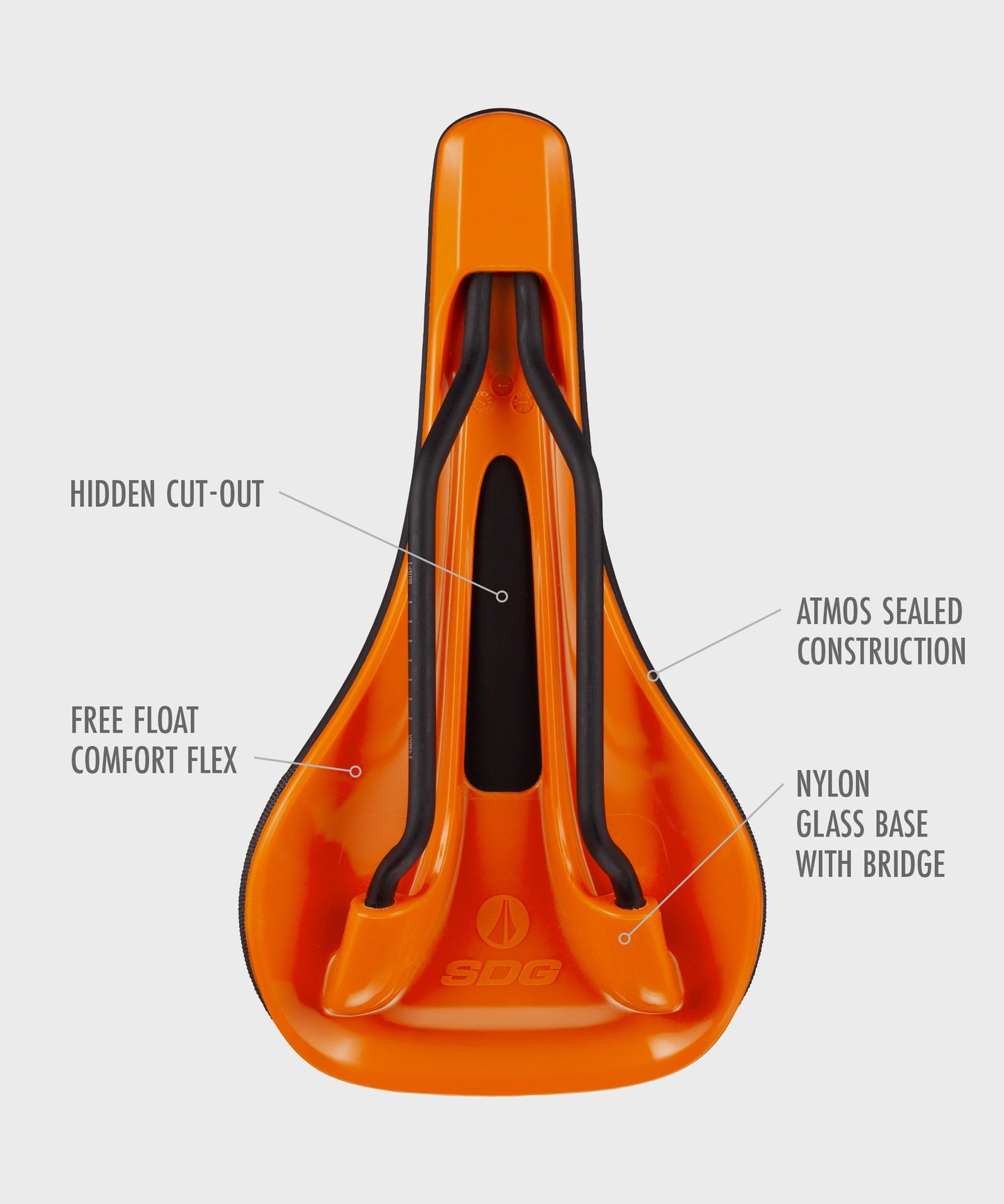 SDG Bel Air V3 Lux-Alloy Saddle Black / Olive