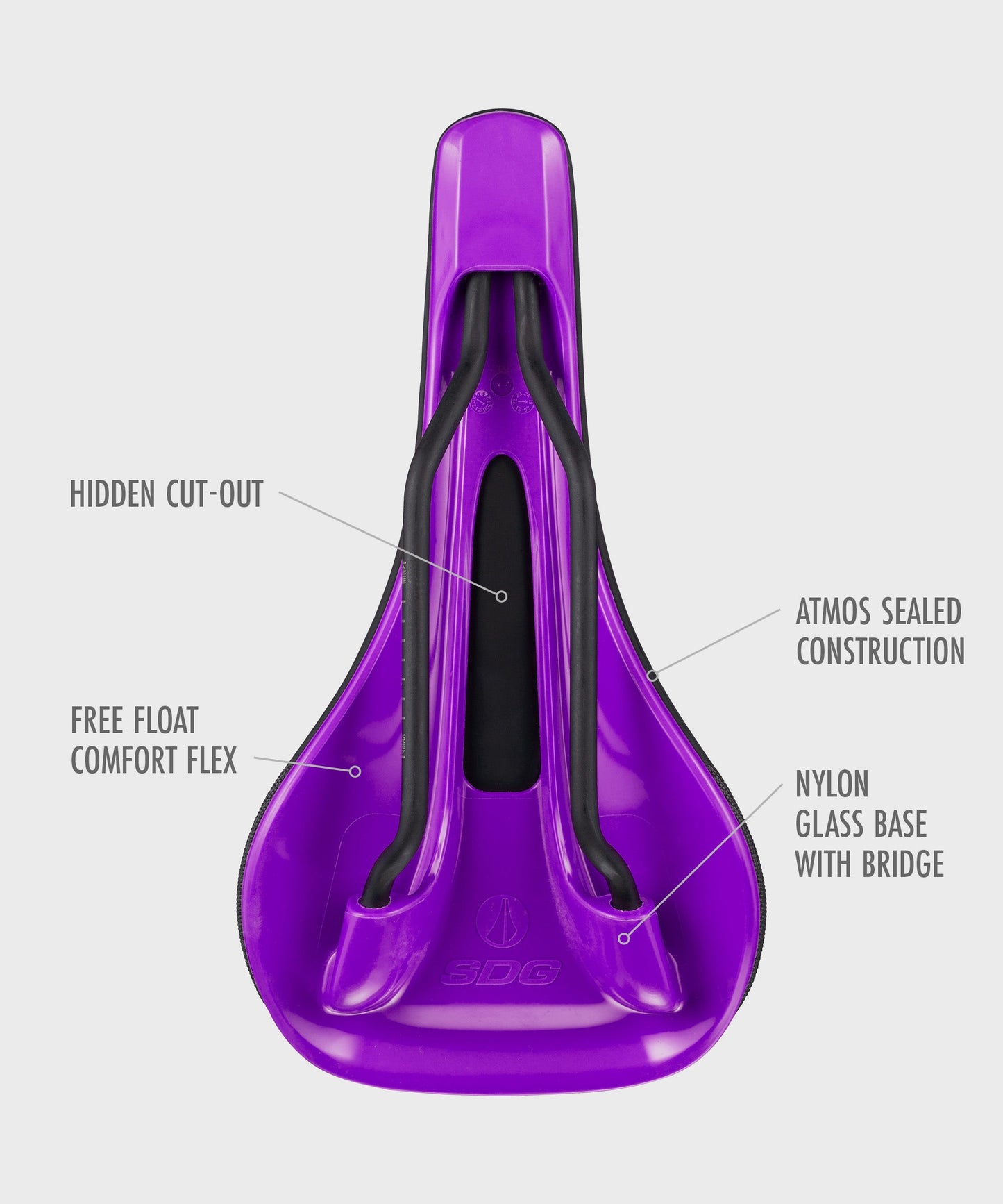 SDG Bel Air V3 Lux-Alloy Saddle Black / Olive