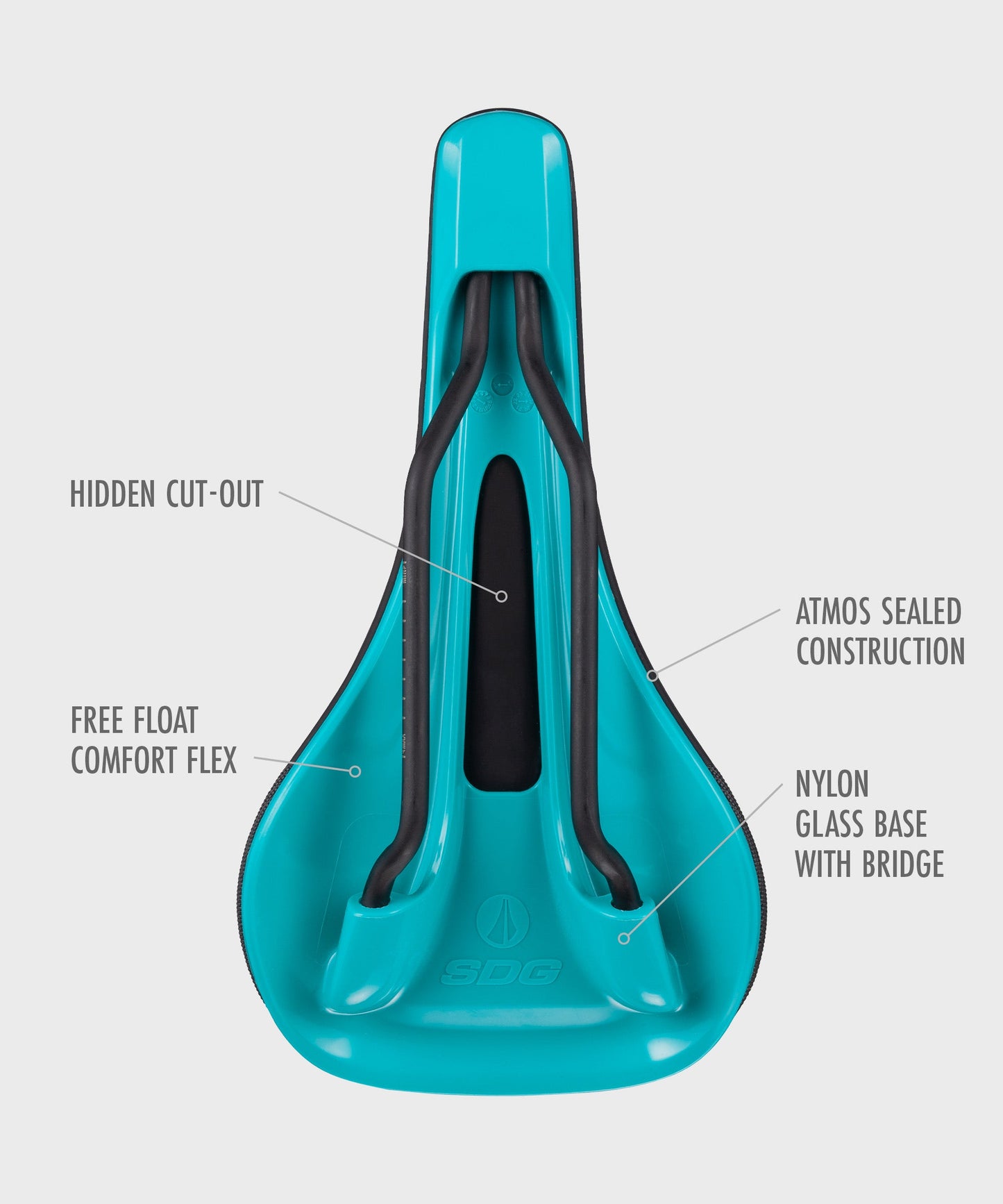 SDG Bel Air V3 Lux-Alloy Saddle Black / Olive
