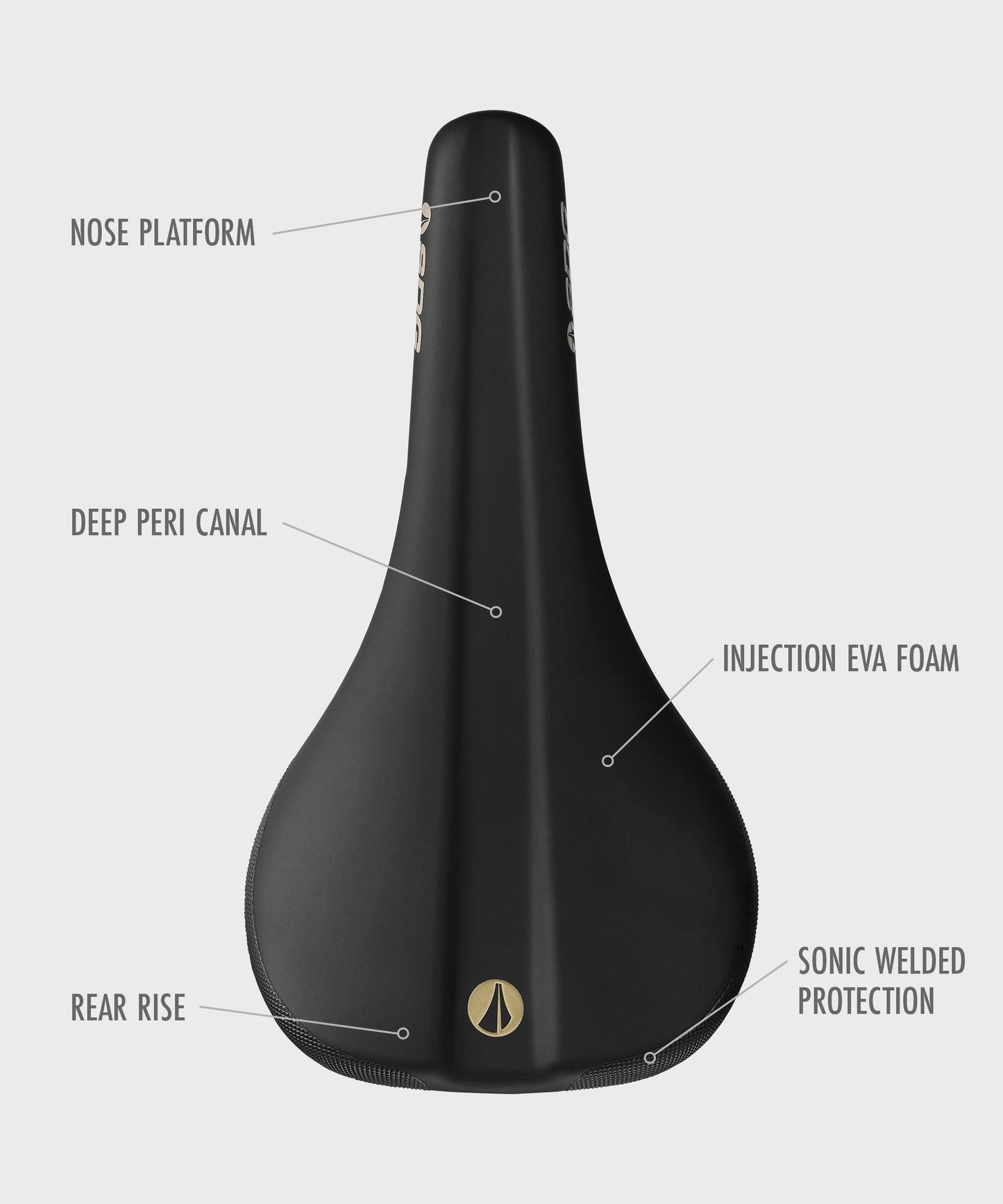 SDG Bel Air V3 Lux-Alloy Saddle Black / Olive